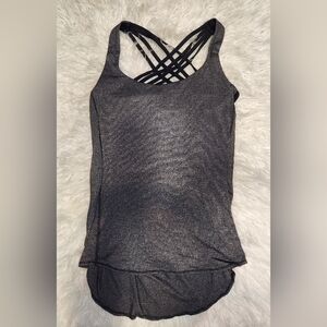 Women's Gray LululLemon Top
